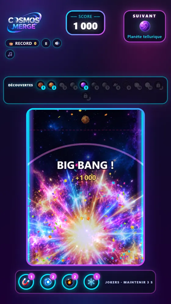 Cosmos Merge — Big Bang